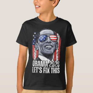 Obama Vintage President 2028 Obama _8  T-Shirt