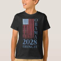 Obama Vintage Retro Patriotic 2028 Political Prote