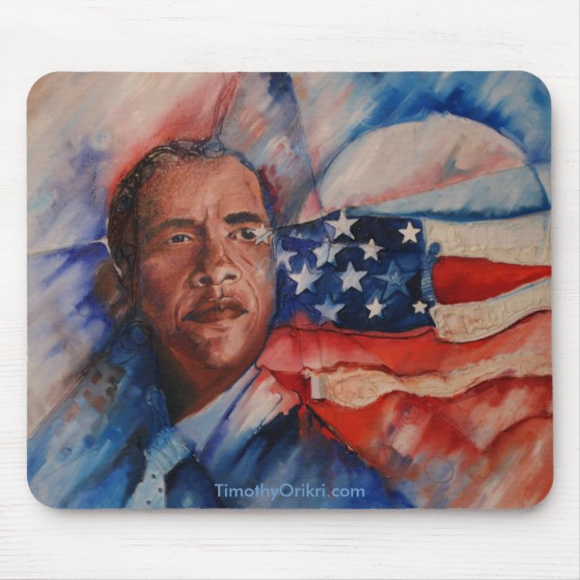 Obama: Vision Personified - Mousepad (Front)