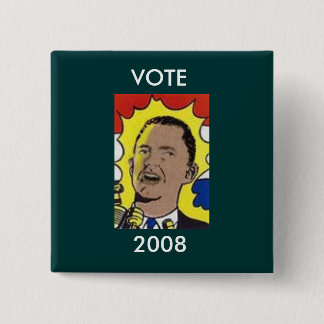 Obama VOTE 2008 Button