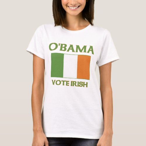 Obama Vote Irish T_Shirt
