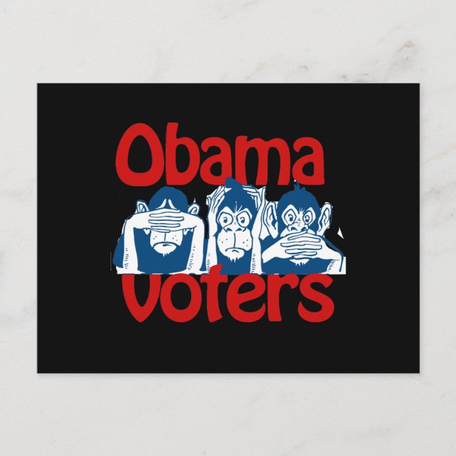 Obama Voters Postcard (Front)