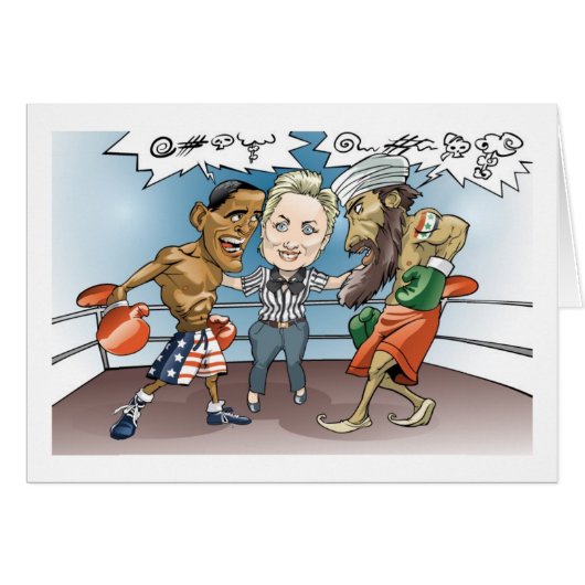OBAMA VS OSAMA CARDS (Front Horizontal)