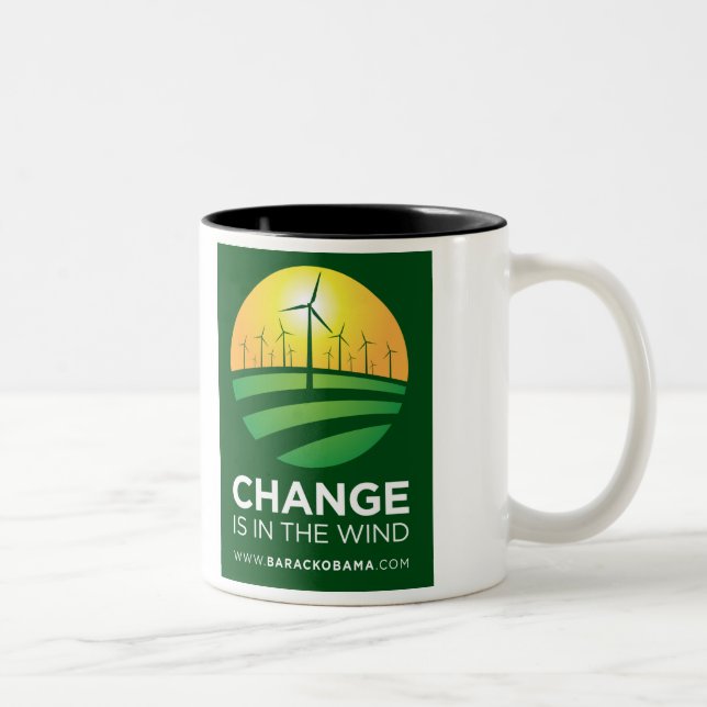 Obama Winds of Change 11oz. Mug (Right)