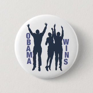 Obama Wins Button
