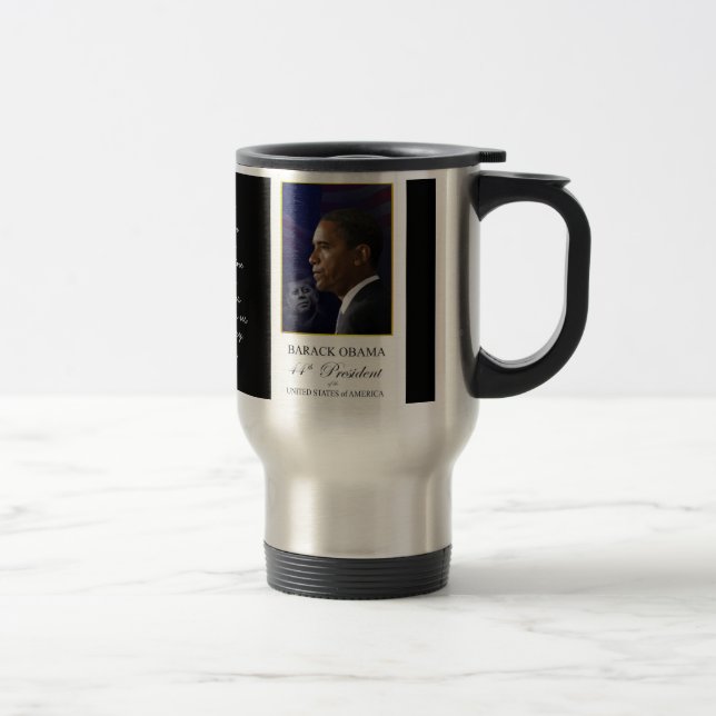 Obama with JFK - Coffee Mug (Right)