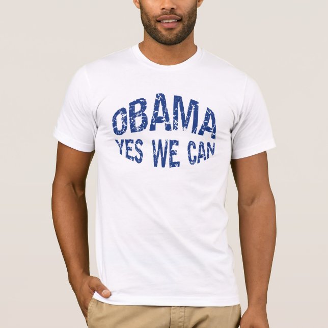 Obama Yes We Can T-Shirt (Front)