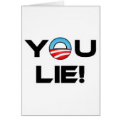 Obama You Lie (Front)