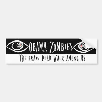 Obama Zombie Bumper Sticker