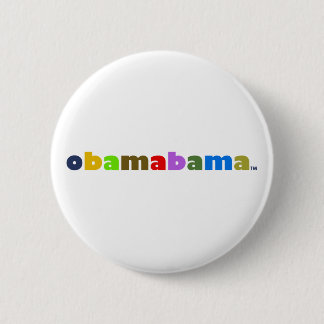 obamabama logo pinback button