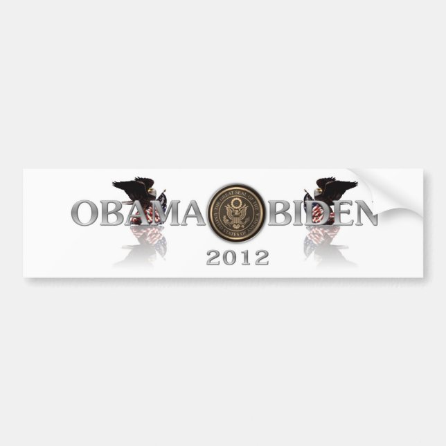 ObamaBiden2012bumpersticker Bumper Sticker (Front)