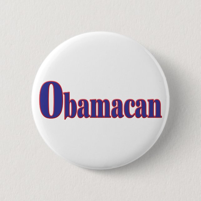 Obamacan Pinback Button (Front)