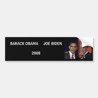 obamadebate, BARACK OBAMA     JOE BIDEN2008 Bumper Sticker