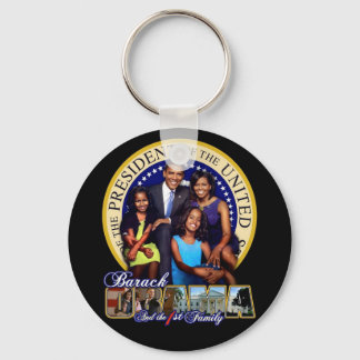 OBAMAFIRSTFAMILY KEYCHAIN