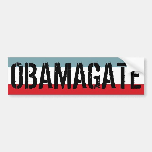 Obamagate Bumper Sticker