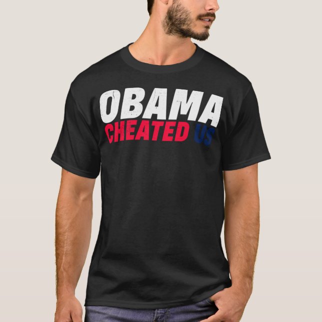 Obamagate Scandal Clinton Trump T-Shirt (Front)