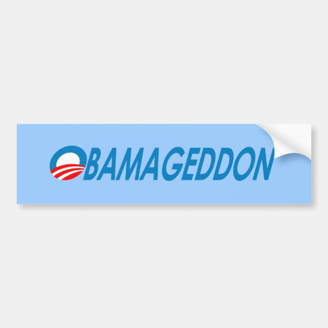 Obamageddon Bumper Sticker (Front)