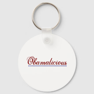 Obamalicious Keychain