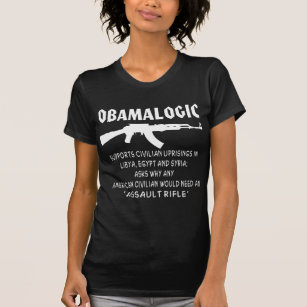 Obamalogic Supports Civilian Uprising in Syria & T-Shirt