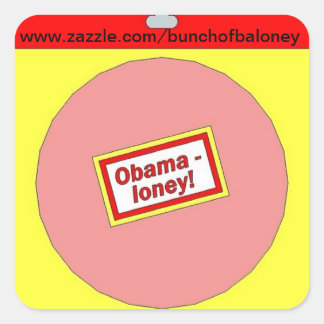 Obamaloney promotion sticker