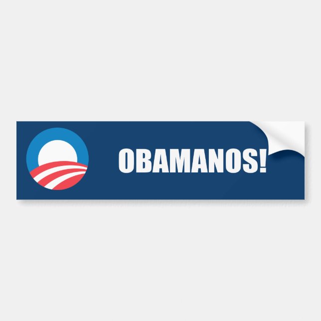 OBAMANOS (2) BUMPER STICKER (Front)