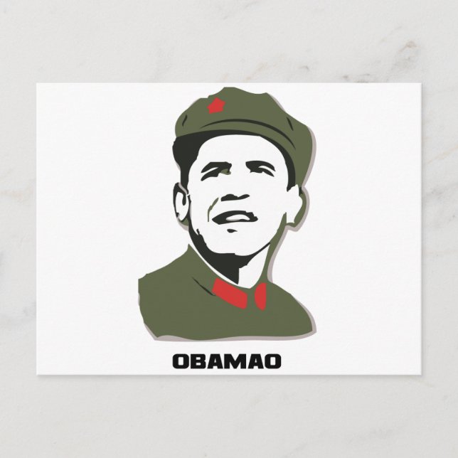 Obamao2 Postcard (Front)