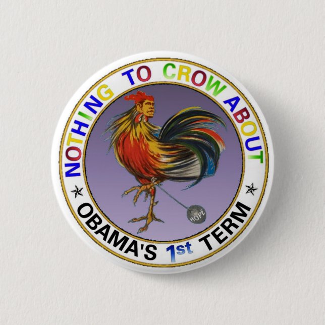 Obama's 1st Term Button (Front)