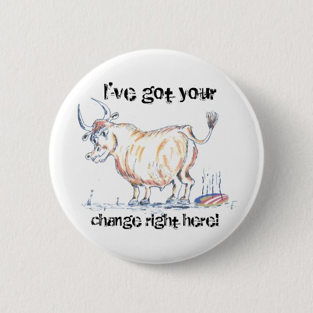 OBAMAS BS SANDWICH FILLING BUTTON (Front)