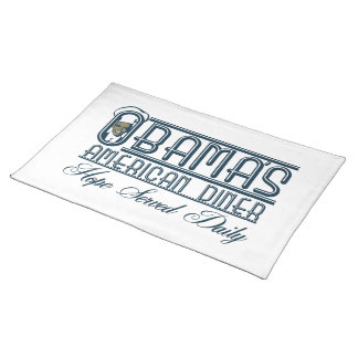 Obama's Diner Cloth Placemat