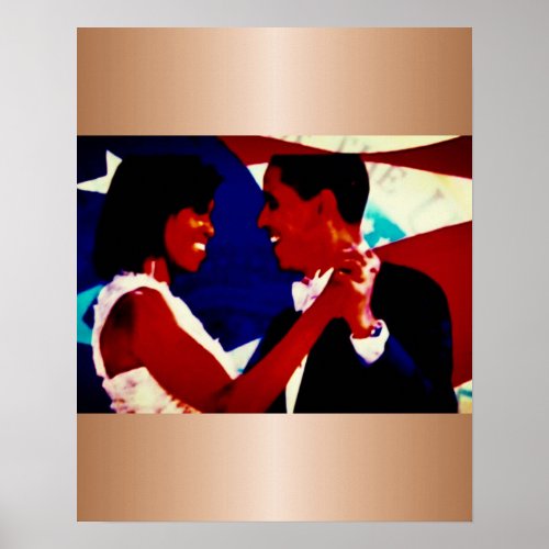 OBAMAS FIRST INAUGURAL DANCE POSTER