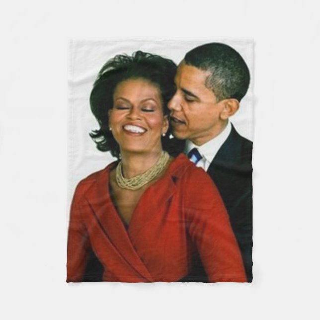 OBAMAS FLEECE BLANKET (Front)