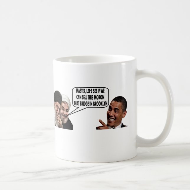 OBAMA'S IRANIAN DEAL COFFEE MUG (Right)