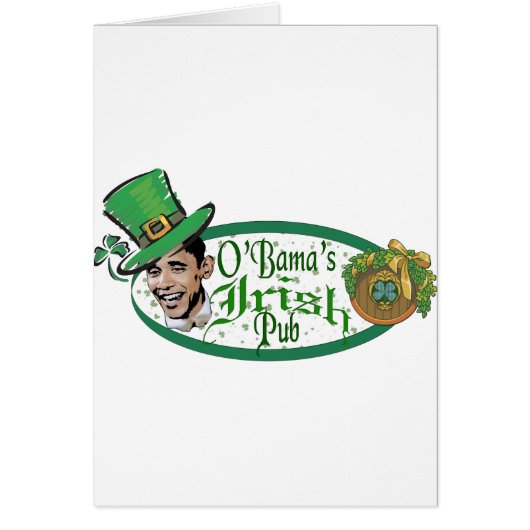 Obama's Irish Pub Cards (Front)