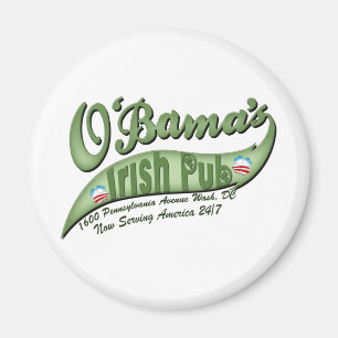 O'bama's Irish Pub Magnet
