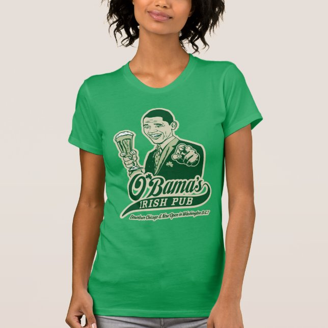 Obama's Irish Pub T-Shirt (Front)