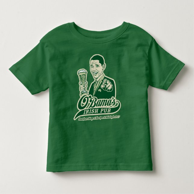 Obama's Irish Pub Toddler T-shirt (Front)