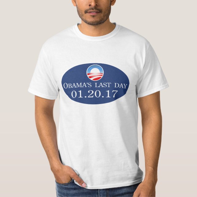 Obama's Last Day Tee (Front)