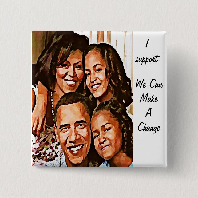 Obama's Love_ Button (Front)
