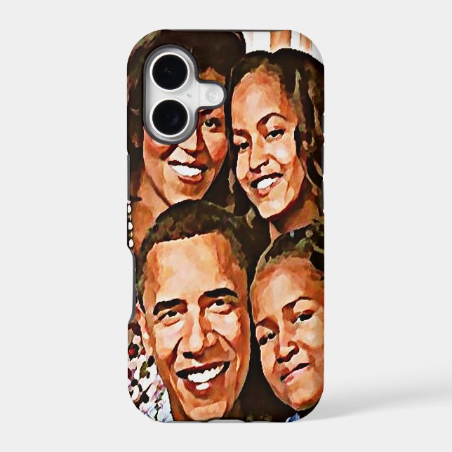 Obama's Love_ Iphone Case (Back)