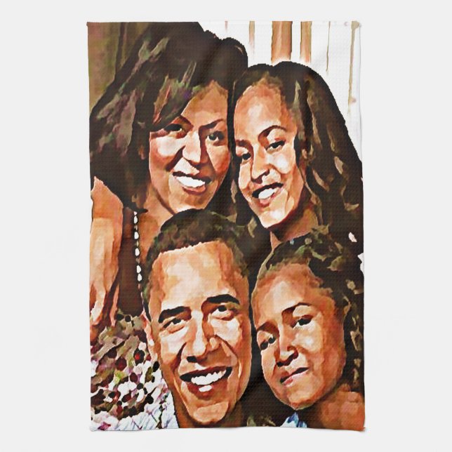 Obama's Love_ Towel (Vertical)