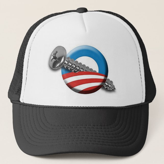 Obama's Screw Trucker Hat (Front)