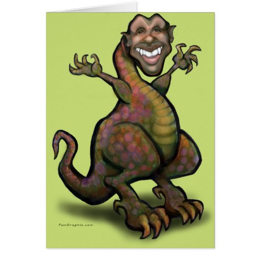 Obamasaurus Rex Cards (Front)