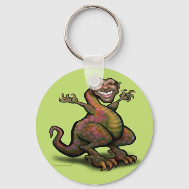 Obamasaurus Rex Keychain (Front)