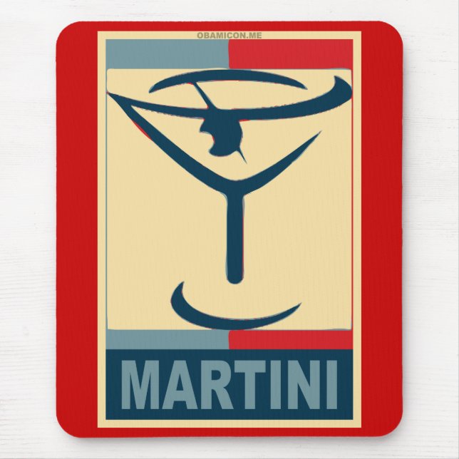 Obamatini Mousepad (Front)