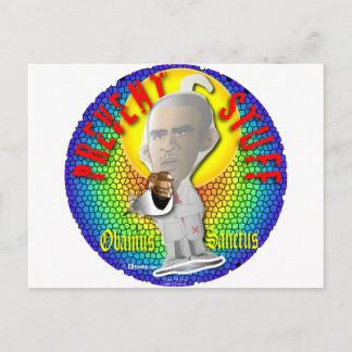Obamus Sanctus Postcard