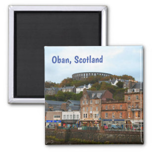Oban, Scotland greeting Magnet
