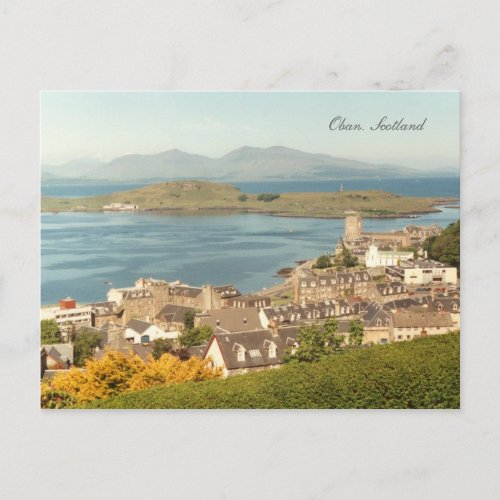 Oban Scotland postcard Postcard