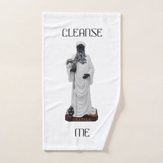 OBATALA CLEANSING BODY/ HAND TOWEL  (Hand Towel)