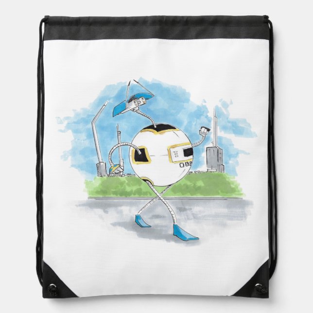 Obby the Obot - Backpack (Front)