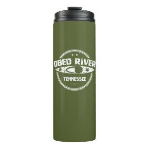 Obed River Tennessee Kayaking Thermal Tumbler